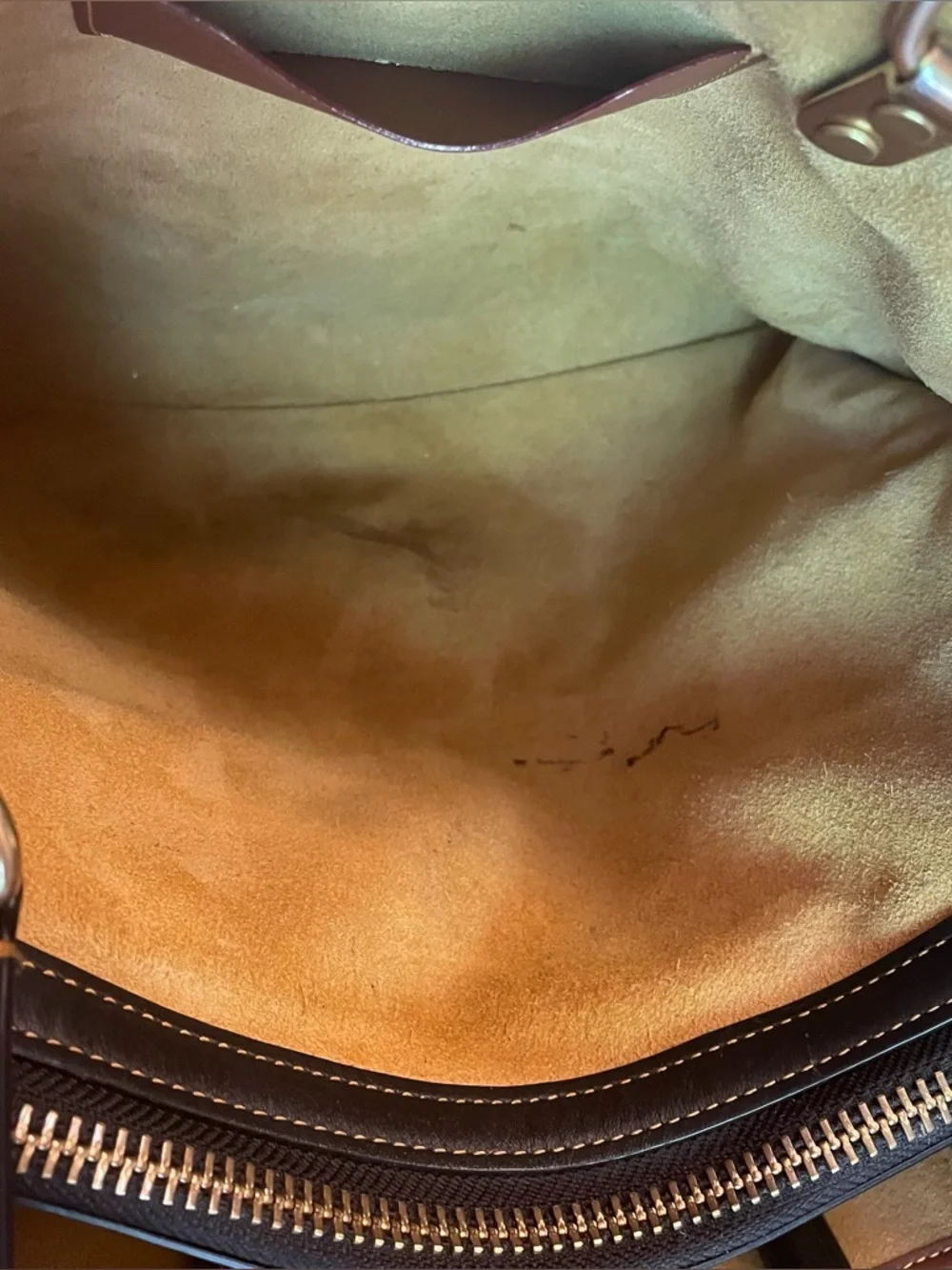 Coach Rogue 30 Glove Tanned Leather - Black - Brass - Shoulder / Crossbody Bag - Picture 8 of 16